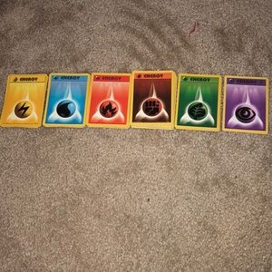 60 Pokémon energy cards.